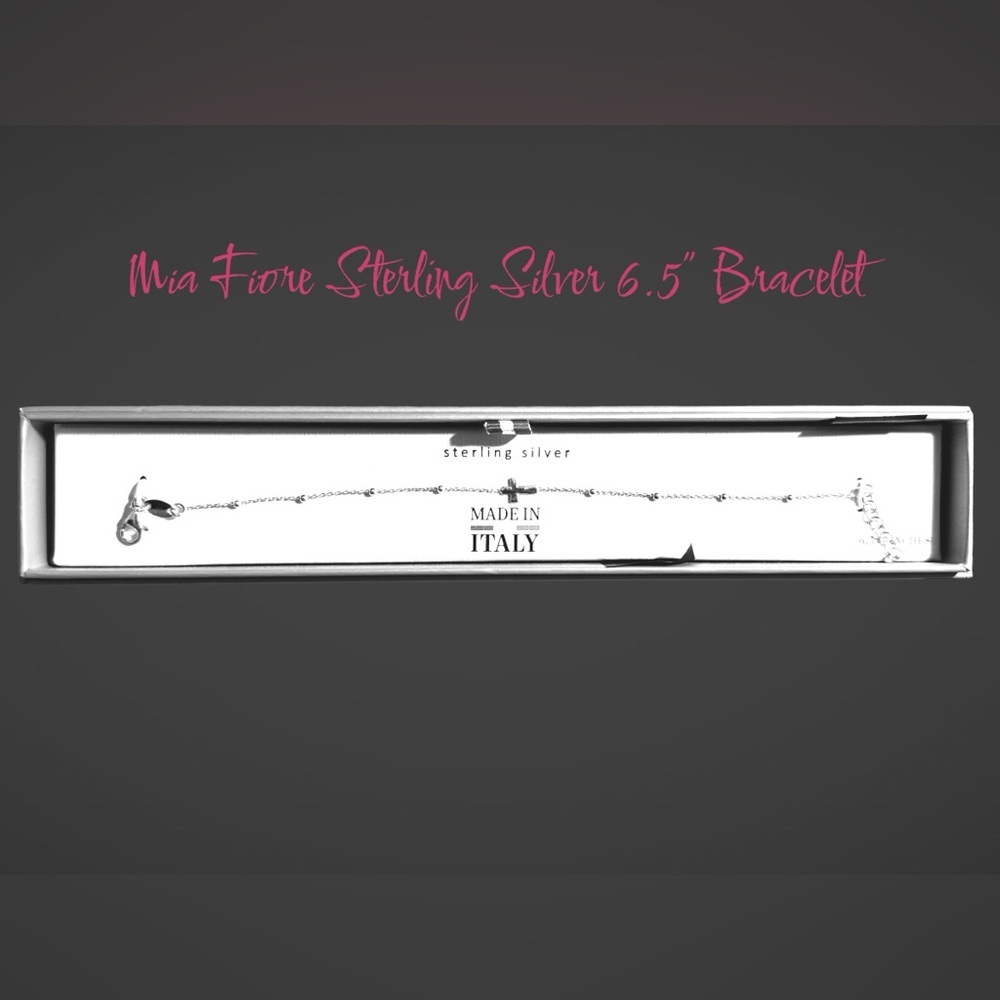 Mia Fiore Sterling Silver Bracelet - Silver